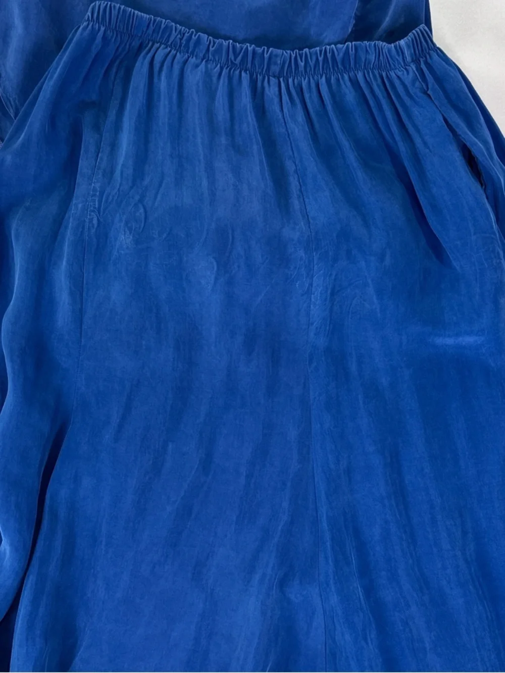 Dream Weaver Judith Kidd Lagenlook Rayon Set Blue M
